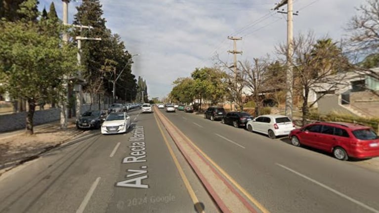 El episodio ocurrió en la avenida Recta Martinolli al 6200.