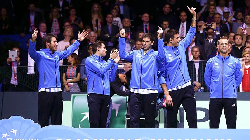 El equipo argentino se quedó con la primera copa de su historia tras ganarla a Croacia.