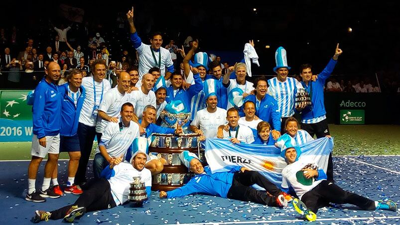 El equipo argentino se quedó con la primera copa de su historia tras ganarla a Croacia.