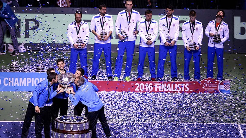 El equipo argentino se quedó con la primera copa de su historia tras ganarla a Croacia.