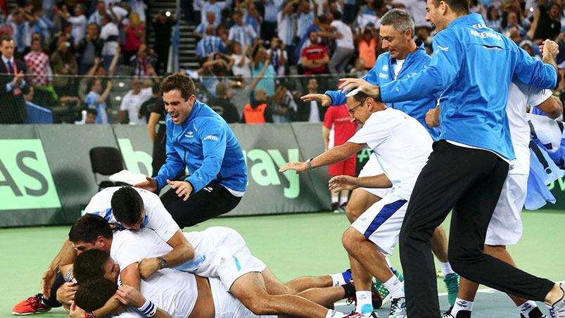 El equipo argentino se quedó con la primera copa de su historia tras ganarla a Croacia.