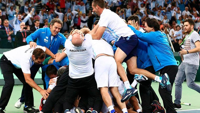 El equipo argentino se quedó con la primera copa de su historia tras ganarla a Croacia.