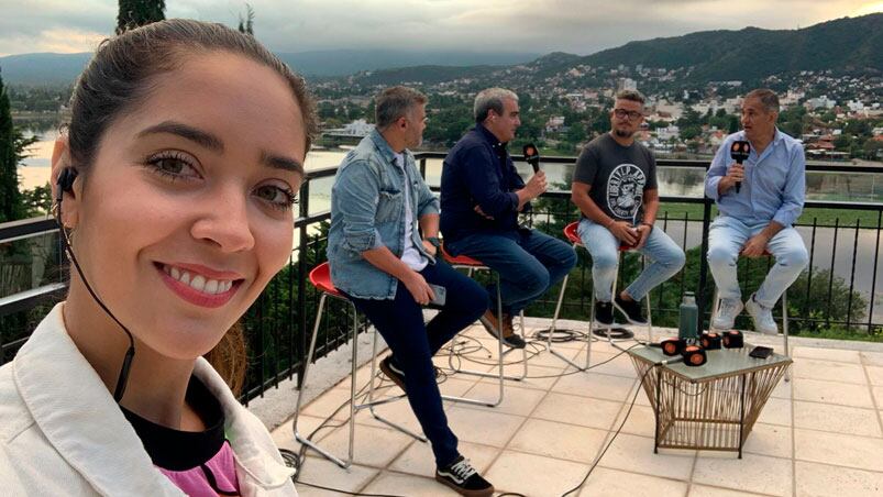 El equipo de Arriba Córdoba en Carlos Paz.