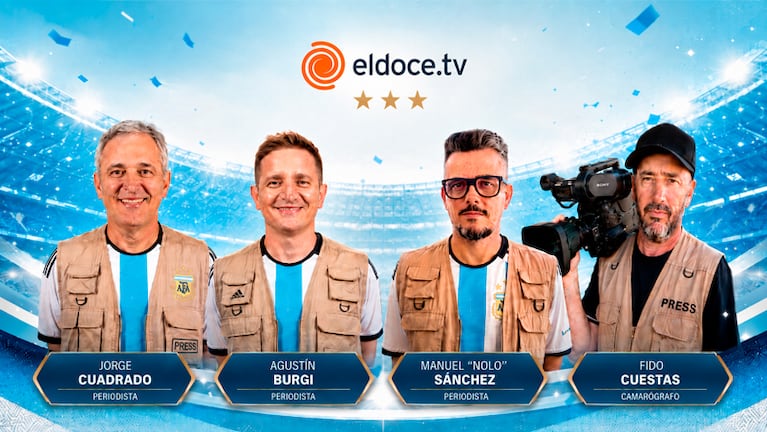 El equipo de El Doce en el Mundial 2026.