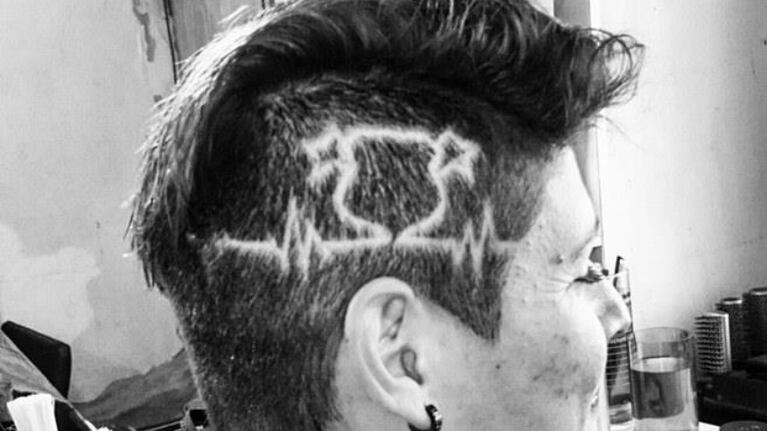 El escudo, una obra de arte en el pelo.