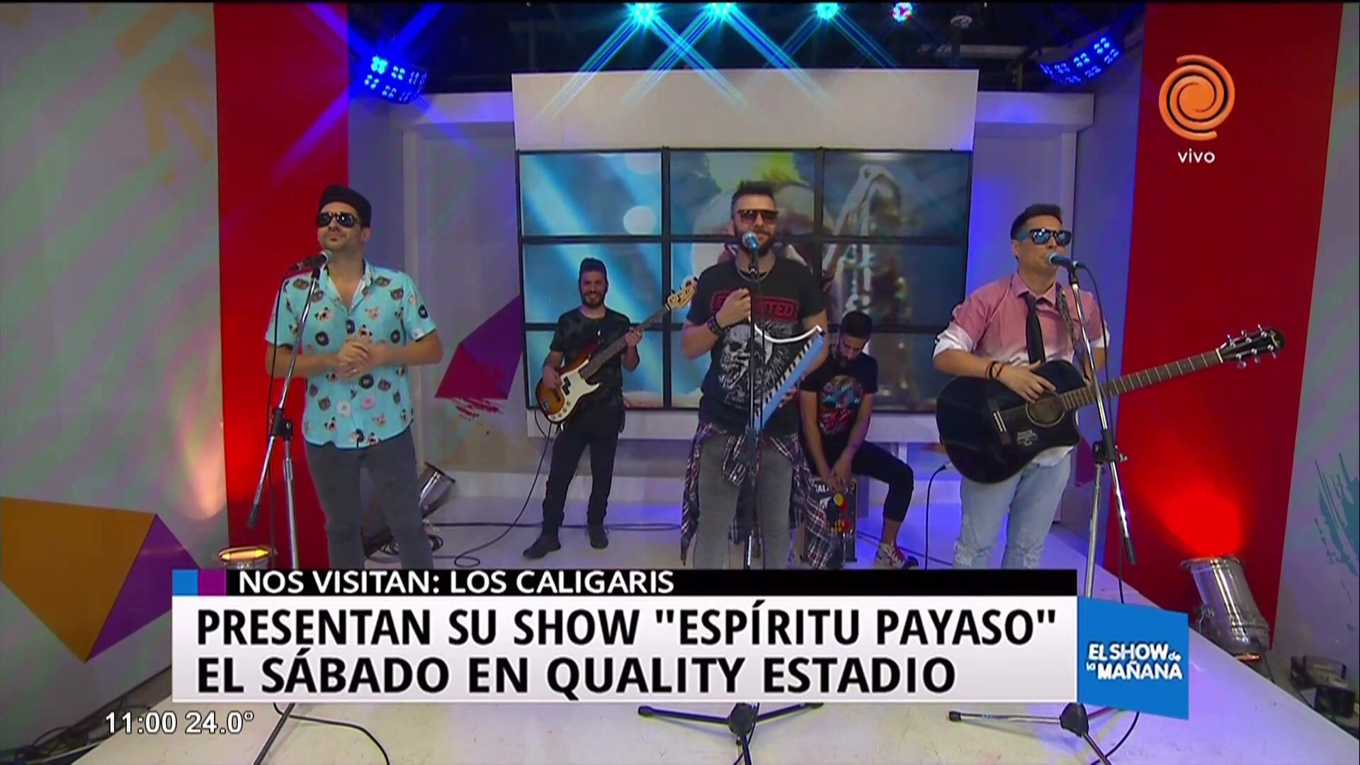 El "Espíritu Payaso" de Los Caligaris