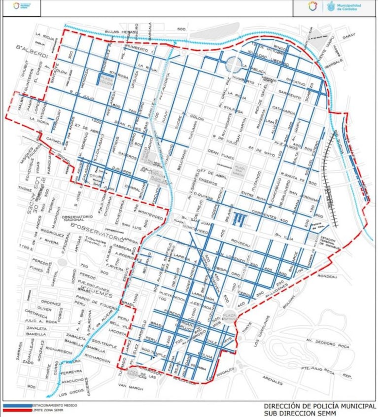 El Estacionamiento Medido Municipal larga este lunes: todos los detalles