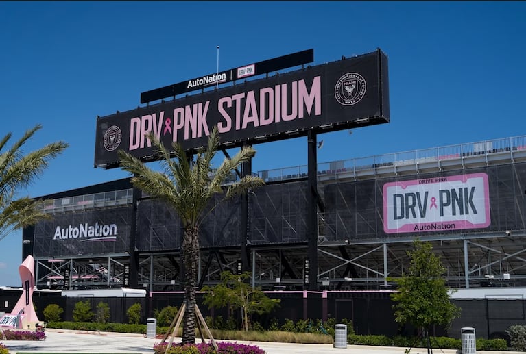 El estadio del Inter Miami no siempre se llamó DRV PNK. 