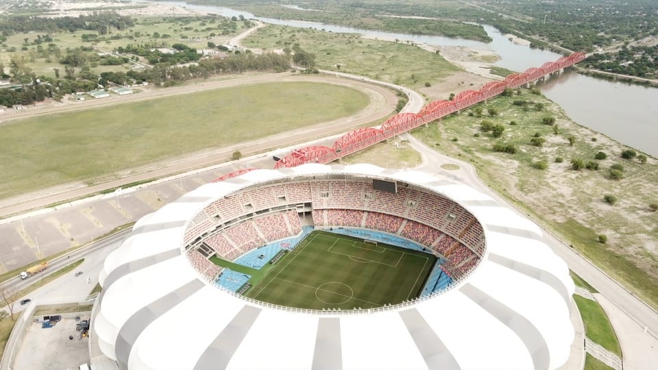 El Estadio Madre de Ciudades en Santiago del Estero. Foto: Lucio Casalla/El Doce.