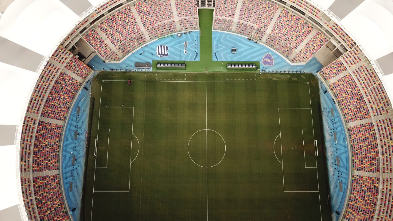 El Estadio Madre de Ciudades en Santiago del Estero. Foto: Lucio Casalla/El Doce.