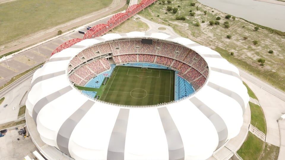 El Estadio Madre de Ciudades en Santiago del Estero. Foto: Lucio Casalla/El Doce.