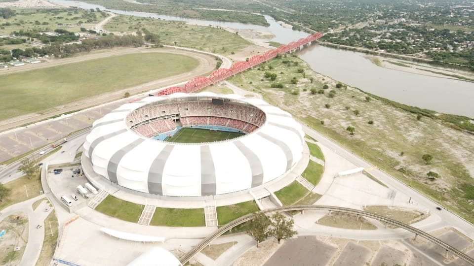 El Estadio Madre de Ciudades en Santiago del Estero. Foto: Lucio Casalla/El Doce.