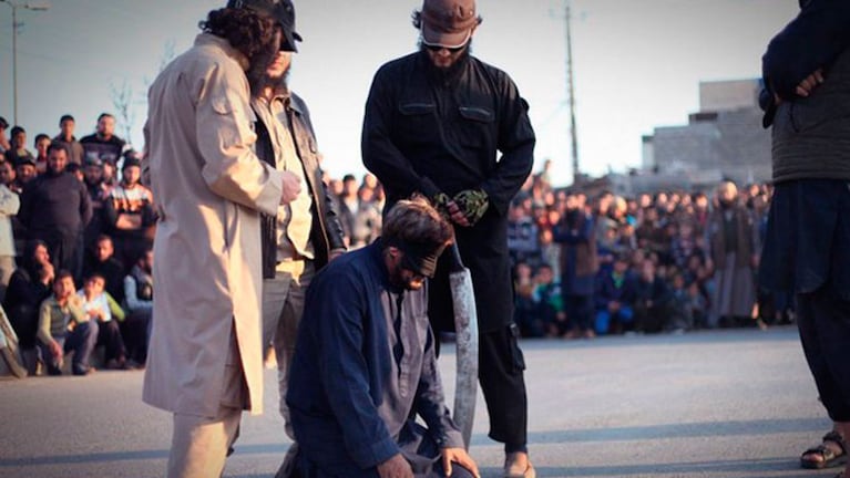 El Estado Islámico decapitó a un iraquí.