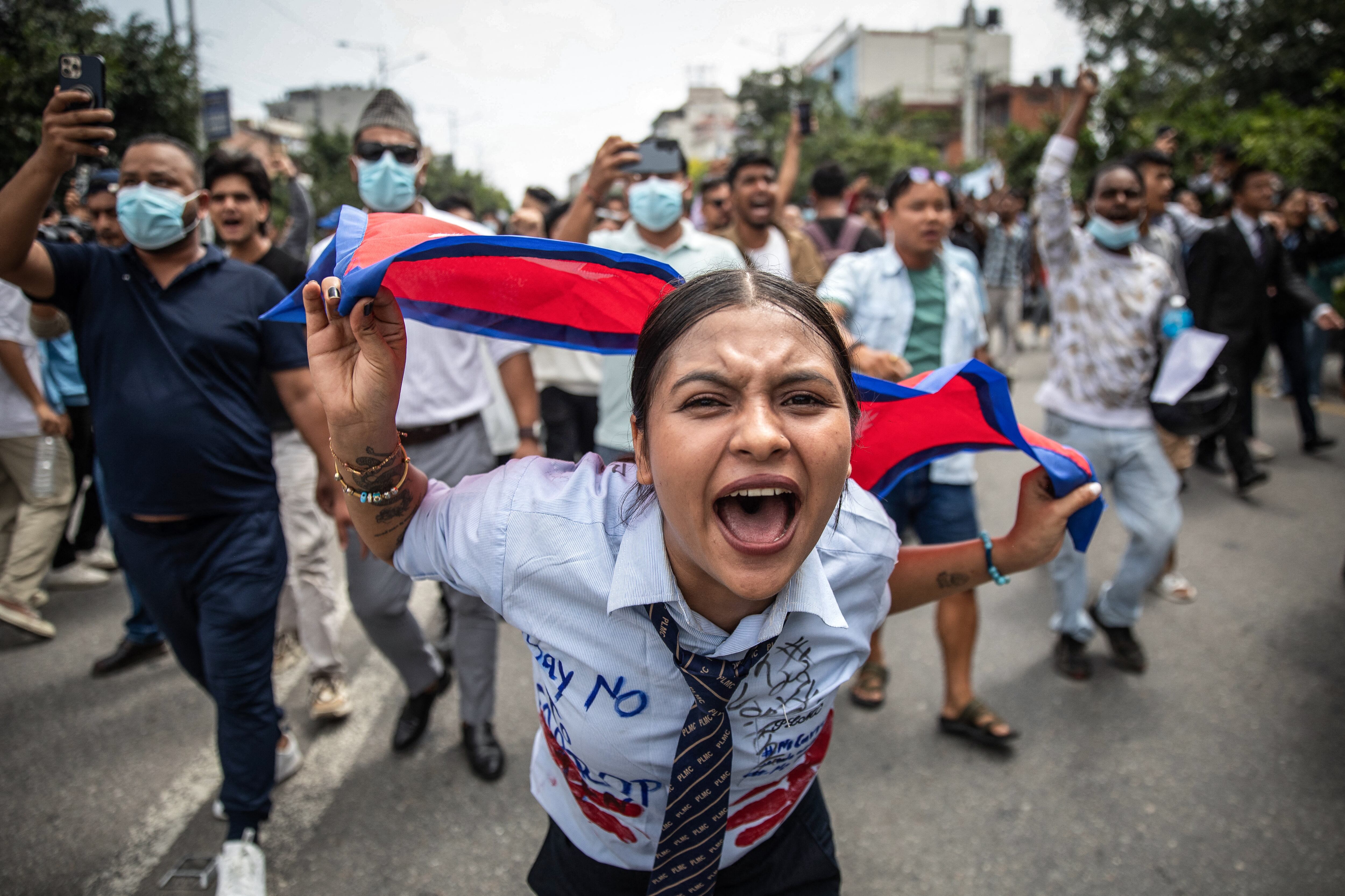 El estallido social en Nepal generó hechos de violencia sin precedentes.