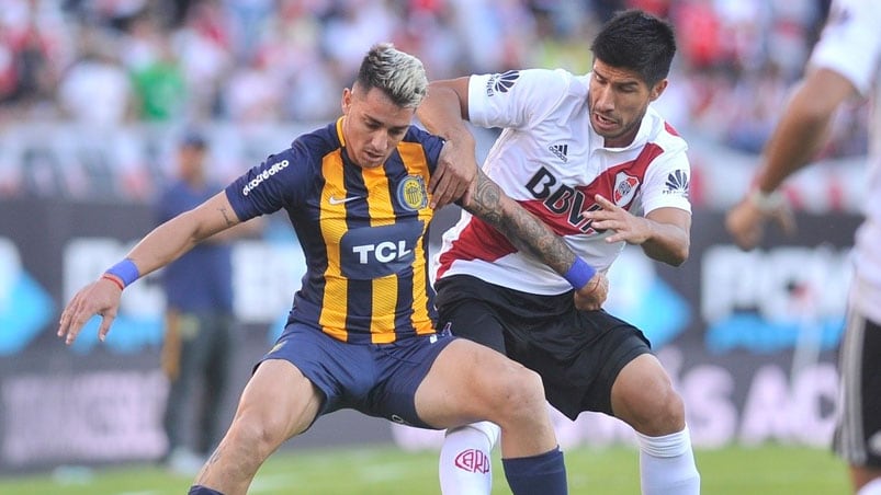 El ex Belgrano Luciano Lollo fue titular en River.