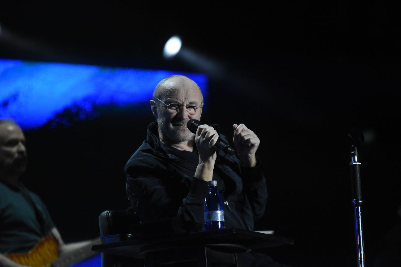 El ex Génesis dio un show digno de una leyenda de la música. Foto: Lucio Casalla / ElDoce.tv.