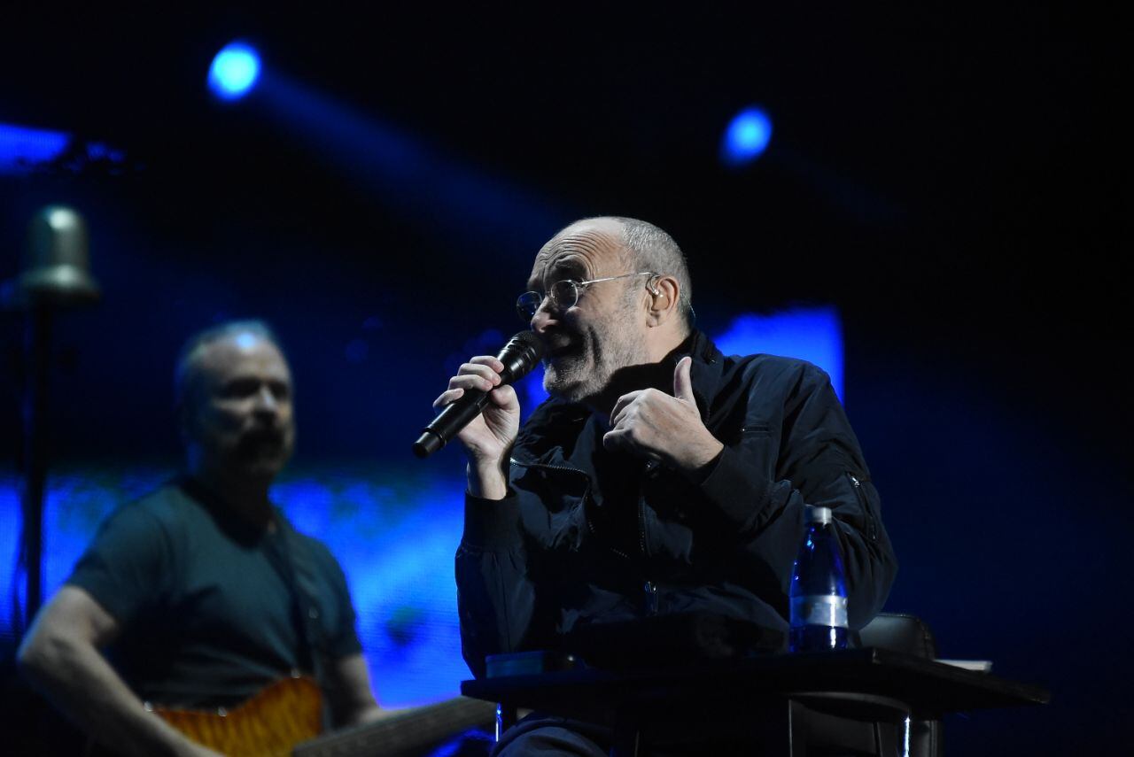 El ex Génesis dio un show digno de una leyenda de la música. Foto: Lucio Casalla / ElDoce.tv.