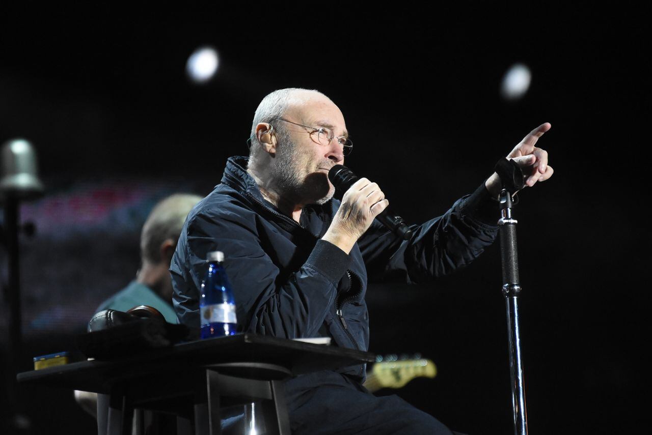 El ex Génesis dio un show digno de una leyenda de la música. Foto: Lucio Casalla / ElDoce.tv.