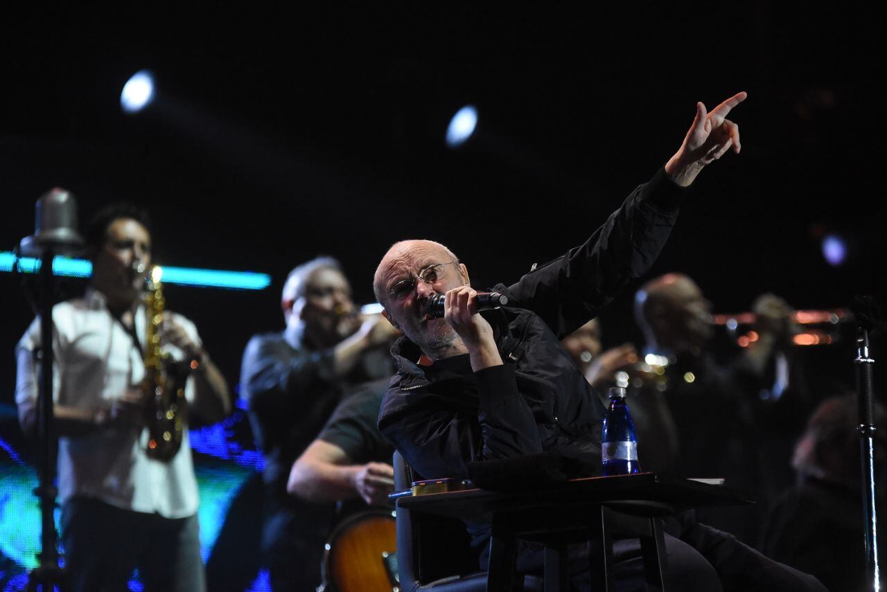 El ex Génesis dio un show digno de una leyenda de la música. Foto: Lucio Casalla / ElDoce.tv.