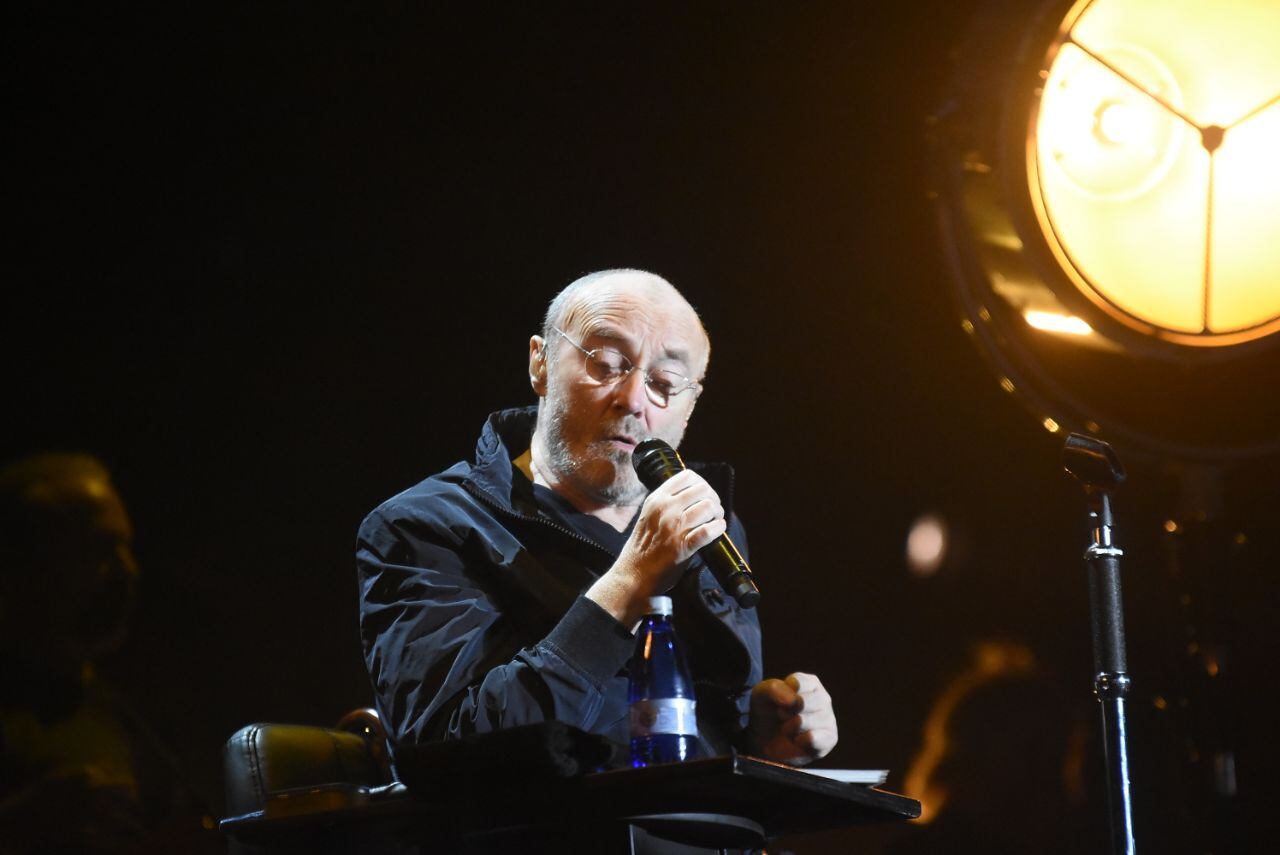 El ex Génesis dio un show digno de una leyenda de la música. Foto: Lucio Casalla / ElDoce.tv.