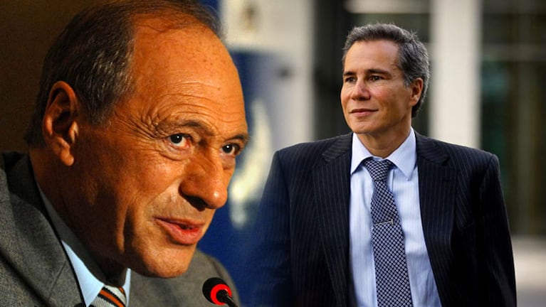 El ex juez de la Corte, Eugenio Zaffaroni y el fallecido fiscal Alberto Nisman.
