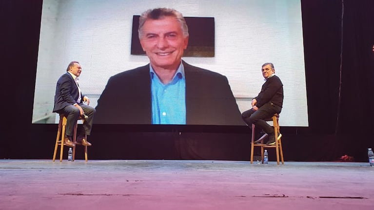 El ex mandatario nacional siguió el evento de manera virtual.