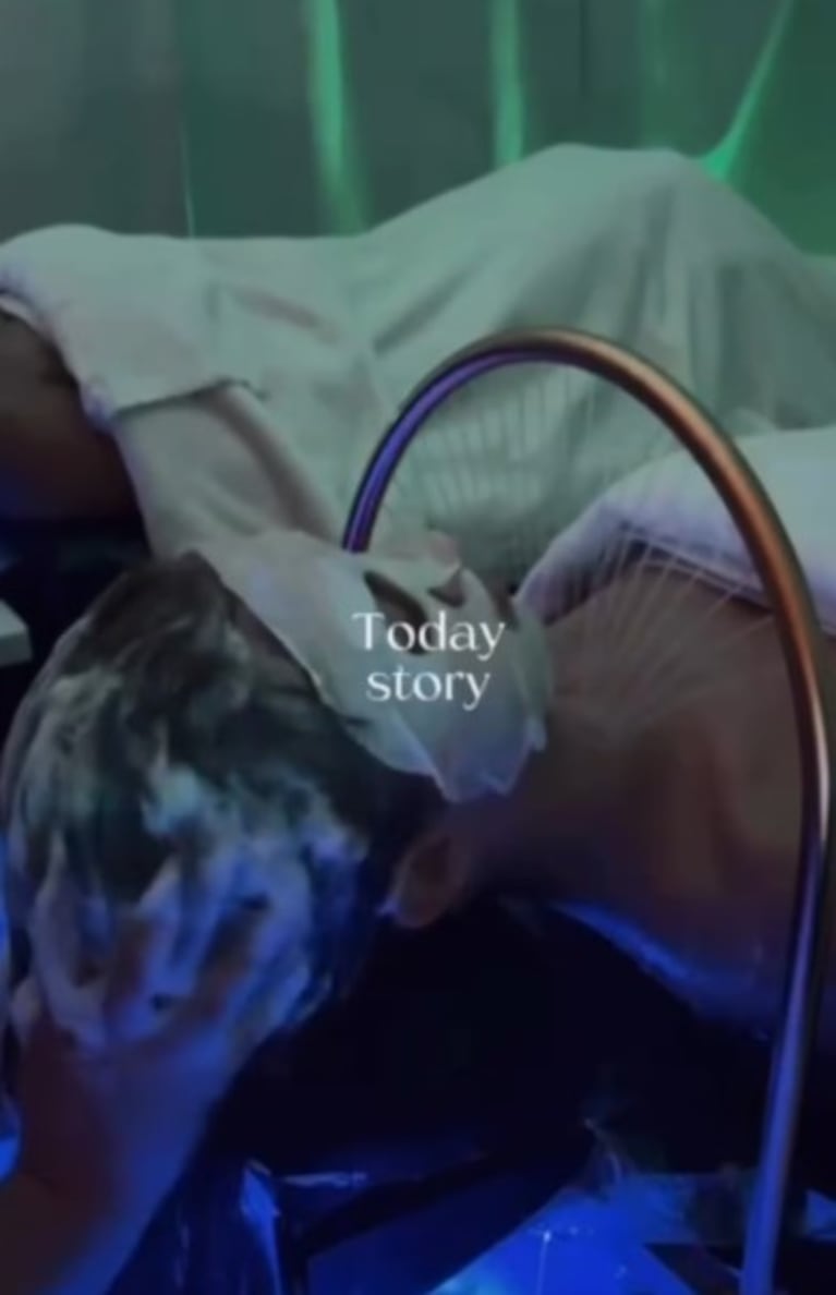 El excéntrico tratamiento asiático de belleza de Indiana Cubero que mostró Nicole Neumann