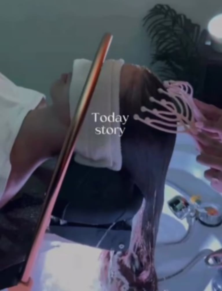 El excéntrico tratamiento asiático de belleza de Indiana Cubero que mostró Nicole Neumann