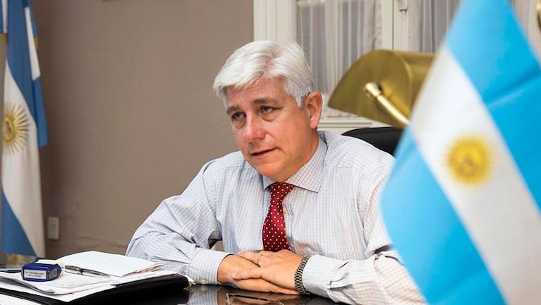 El exfiscal federal Luis María Viaut, condenado a cinco años de prisión.