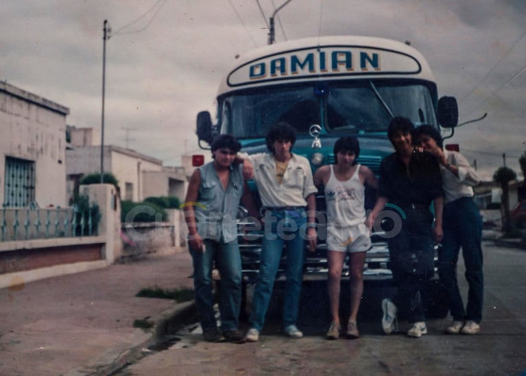 El éxito de Damián se centro entre 1985 y 1990, cuando desapareció del cuarteto por un tiempo. Gentileza: Damian el pibe 10 - oficial.