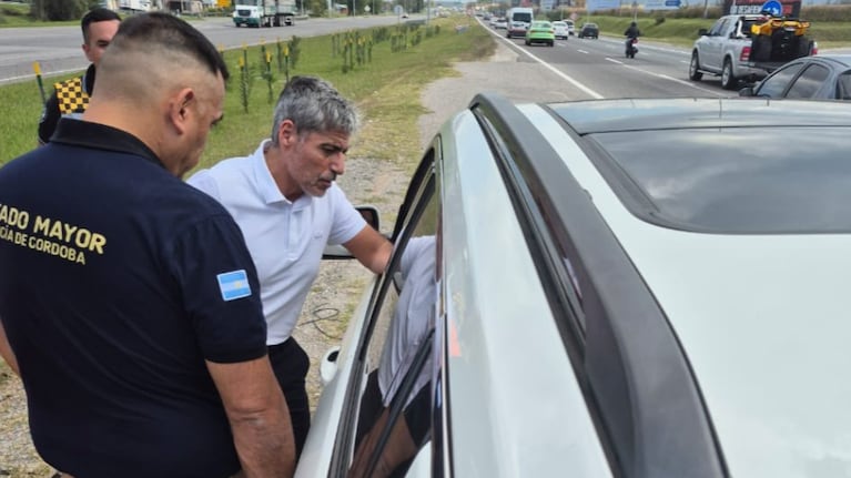 El exjefe de la Caminera con el ministro Quinteros.