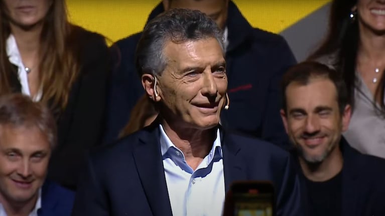 El expresidente Macri encabezó el acto de relanzamiento del PRO.