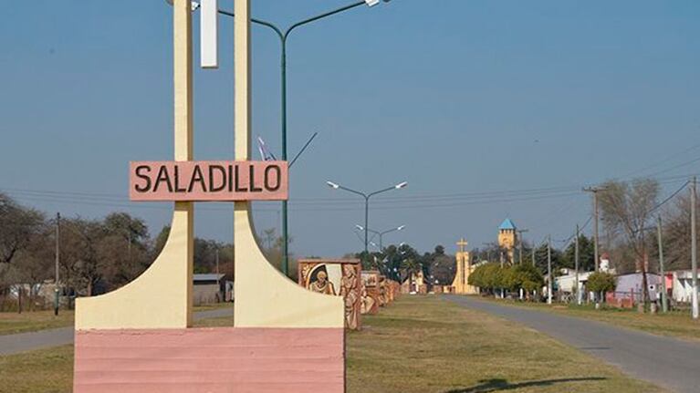 El extraño suceso ocurrió en la ciudad de Saladillo.