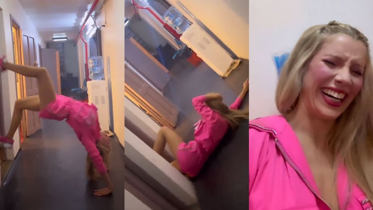 El fallido desafío viral de Laurita Fernández.