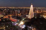 El Faro del Bicentenario volverá a iluminarse por Navidad.