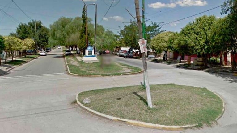 El femicidio ocurrió en barrio Coronel Olmedo. Foto: Google Maps.
