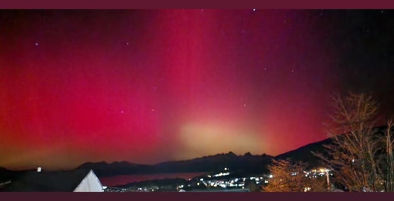 El fenómeno fue productor de una tormenta solar. Se registraron imágenes similares en la Antártida.