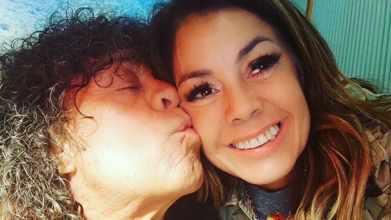 El festejo de Lore en familia.
