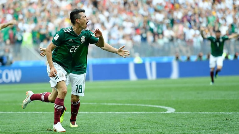 El festejo de Lozano que le dio a México una victoria heroica.