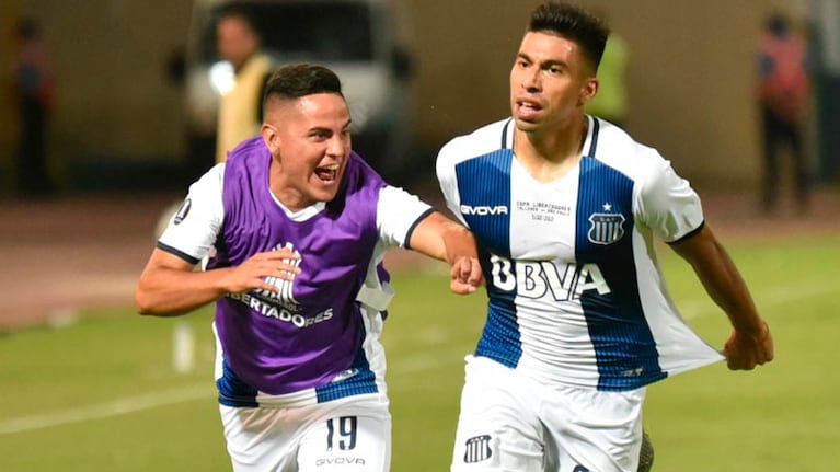 El festejo de un gol importantísimo para la "T".