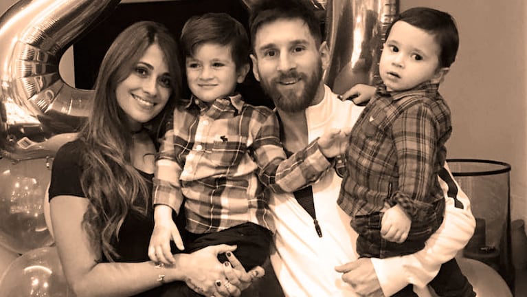 El festejo íntimo de Messi en el día de su cumpleaños.