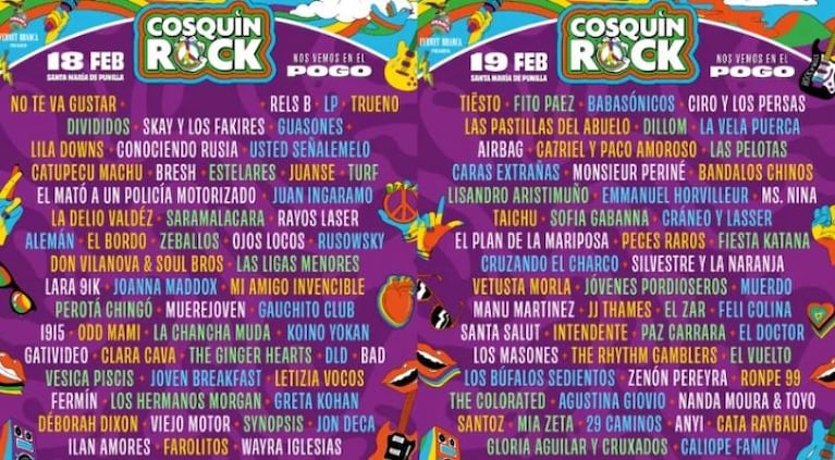 El festival Cosquín Rock 2023, en vivo por Flow