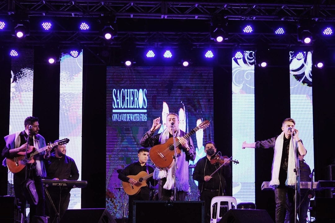 El Festival de la Música también tuvo folklore con Los Sacheros. Foto: Flor Dreidemie.