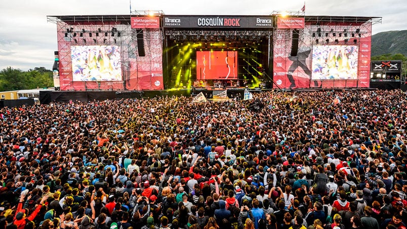 El festival se realiza en el Aeródromo de Santa María de Punilla.