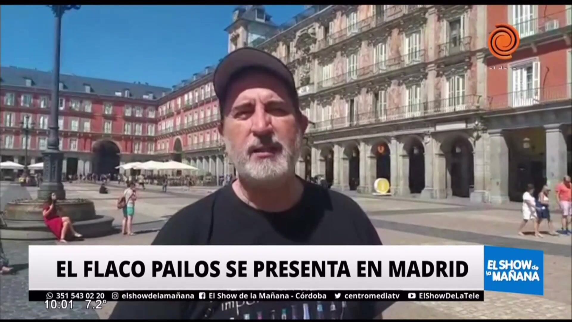 El Flaco Pailos se presenta en Madrid