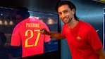 El Flaco Pastore lucirá la 27 en la Roma.