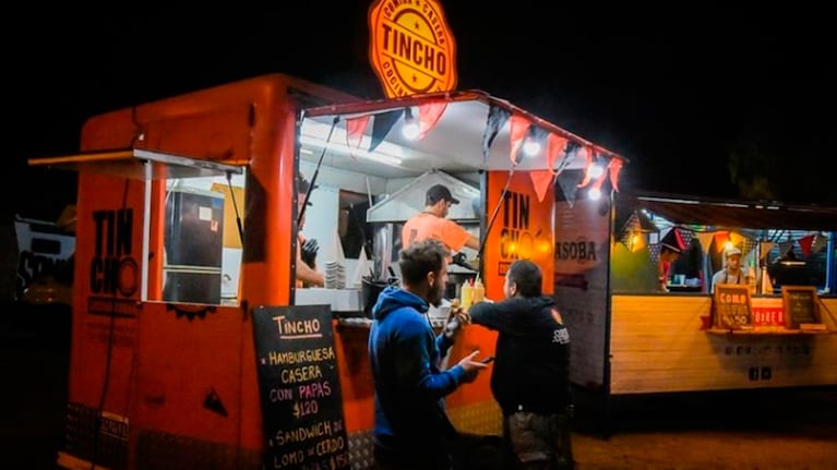 El food truck de Tincho Igarzabal en Balnearia.