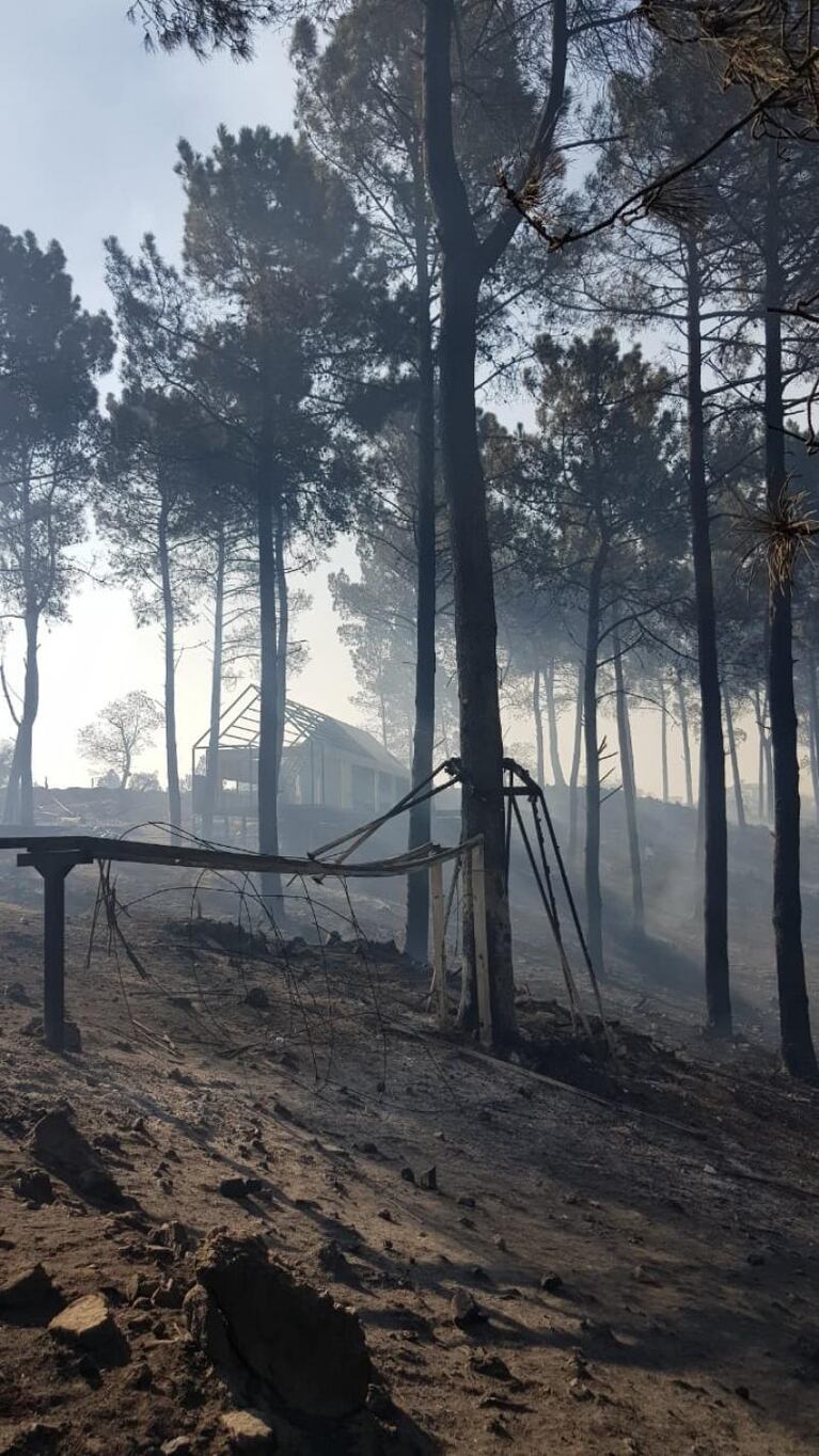 El fuego avanza en las Sierras de Córdoba: se quemaron más de 2 mil hectáreas en Calamuchita