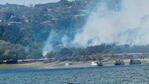 El fuego inició el sábado a la mañana. (Foto: Diario Río Tercero)