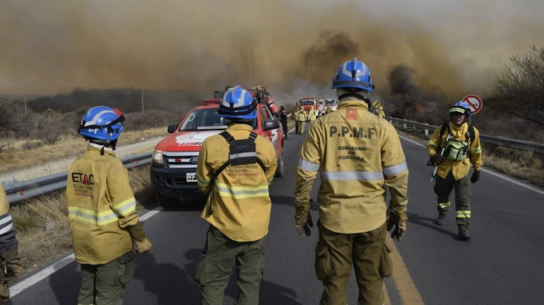 El fuego no da respiro en Córdoba